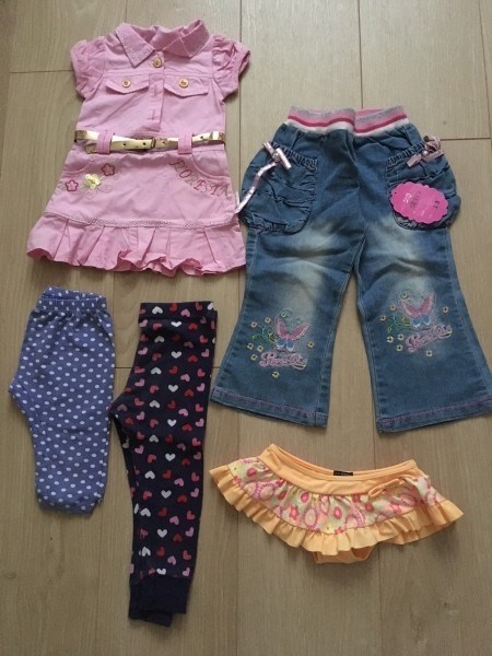 Москва, Новогиреево. Детские вещи на девочку от года, брюки и топ для беременной.
