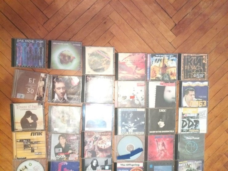 Коллекция CD-дисков