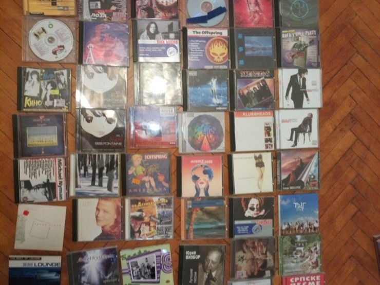 Коллекция CD-дисков